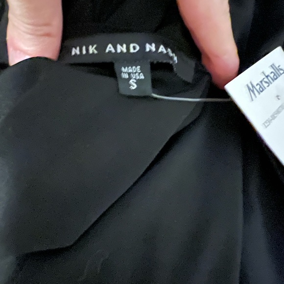 Black crossover dress with removable belts. Purchased at Marshall’s. - Picture 4 of 5
